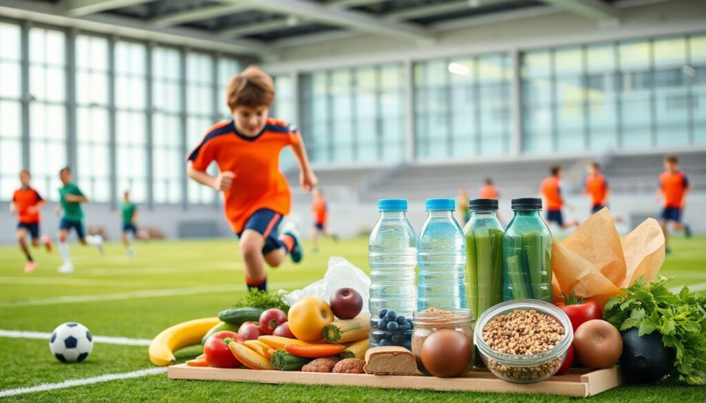 Роль питания в футбольной подготовке детей - иллюстрация