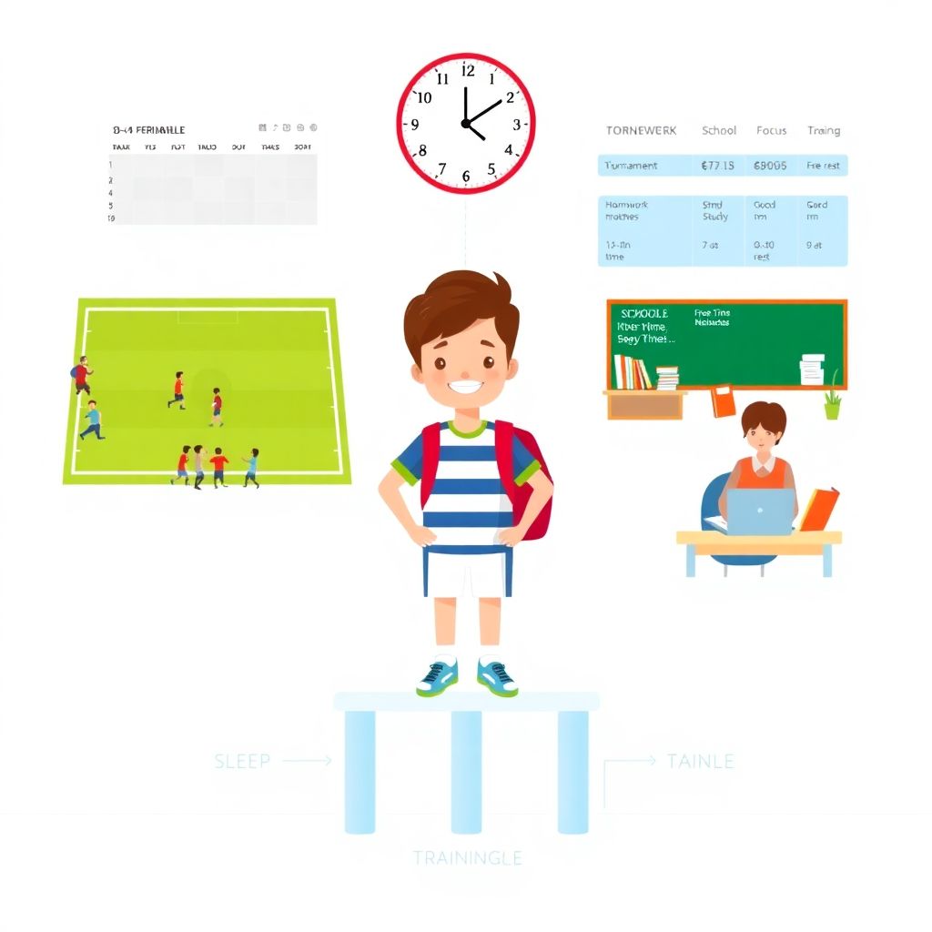 Влияние футбола на учебу ребенка: как найти баланс времени и развития