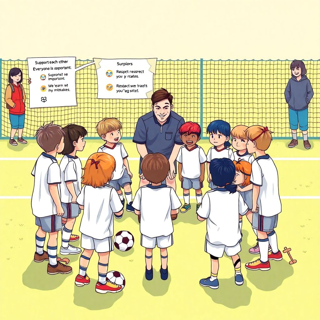 Формирование команды и духа коллектива в детской лиге: советы тренеру