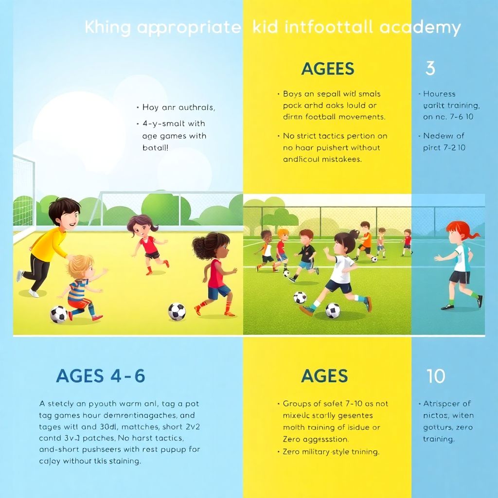 Как выбирать секцию футбола по возрасту ребенка: советы родителям