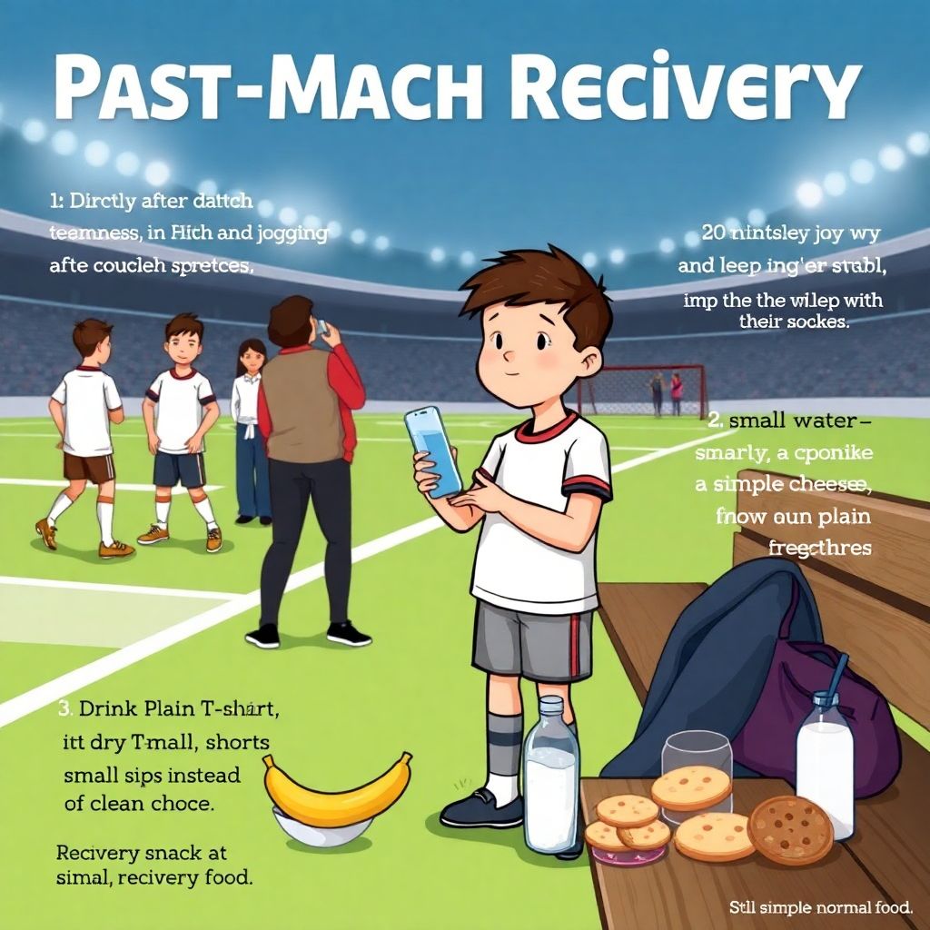 Советы по восстановлению после матчей для юных футболистов