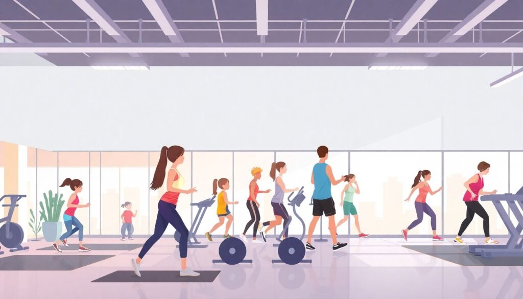 Какой должна быть длительность тренировок для разных возрастов - иллюстрация