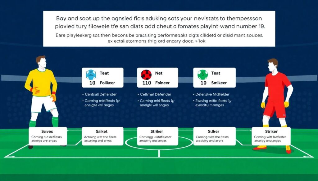 Как читать спортивную статистику юного футболиста - иллюстрация