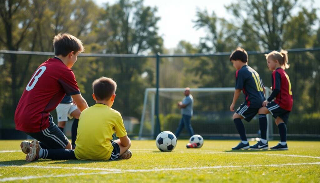 Психология юного футболиста: работа с сомнениями и страхами - иллюстрация