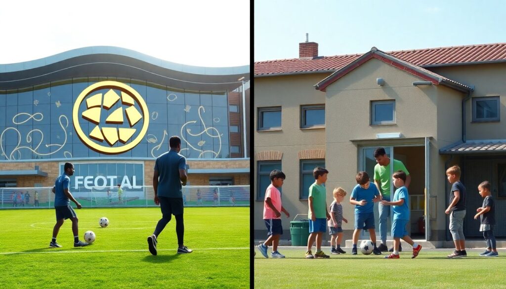 Критерии оценки футбольной школы для юных спортсменов - иллюстрация