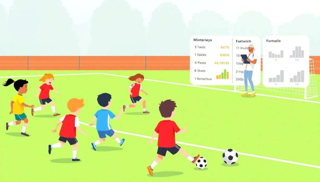 Эффективные тренировочные планы для юных футболистов на сезон - иллюстрация