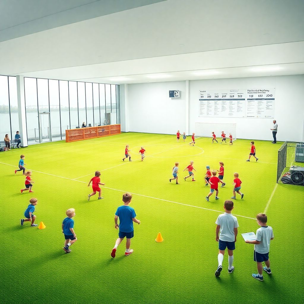 Как устроена детская футбольная школа: структура, тренировки и расписание