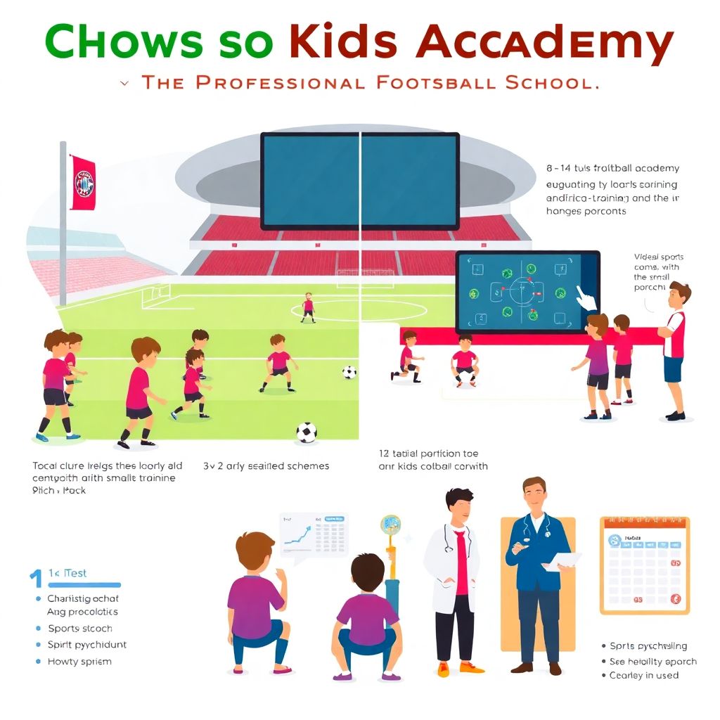 Сравнение программ подготовки игроков в академиях и школах футбола