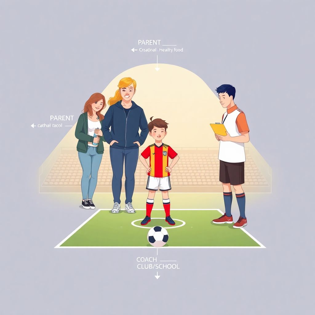 Роль родителей в тренировочном процессе юных футболистов и развитии команды