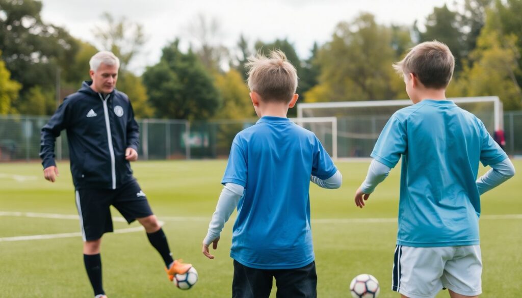 Как оценивать прогресс ребенка в детской футбольной лиге - иллюстрация