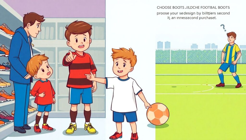 Выбор обуви для юного футболиста: какие модели подходят - иллюстрация