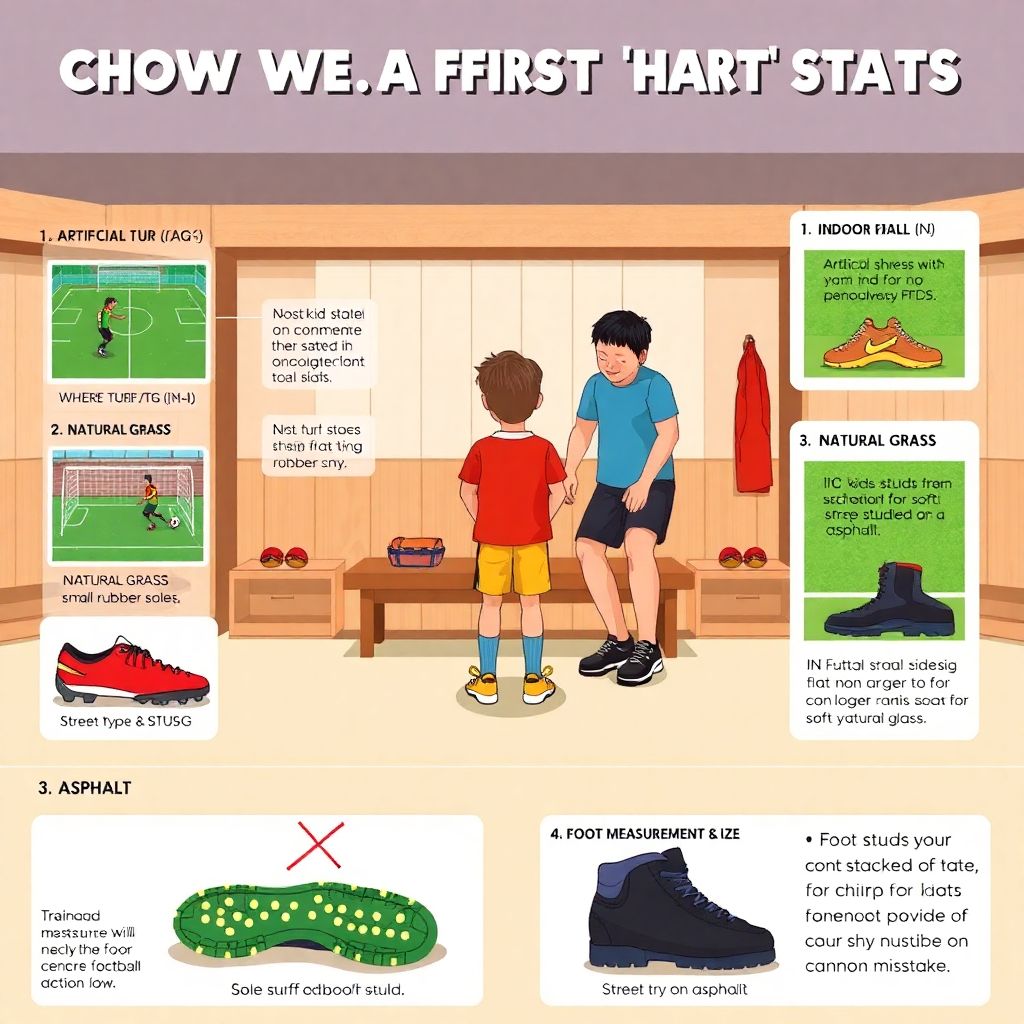 Выбор обуви для юного футболиста: какие модели подходят и как не ошибиться