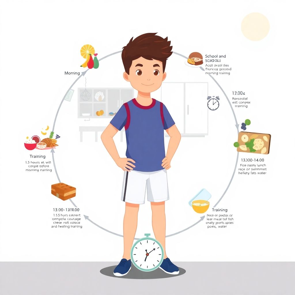 График питания юного спортсмена: как правильно составить режим и рацион
