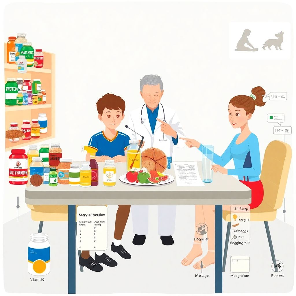 Лекарства и витамины для детей-спортсменов: как безопасно поддержать здоровье