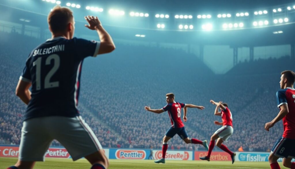 Стандартные угловые и штрафные для начинающих - иллюстрация