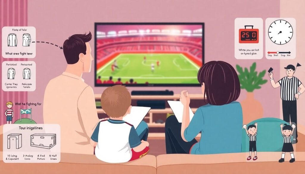 Как подготовить ребенка к просмотру профессиональных матчей - иллюстрация