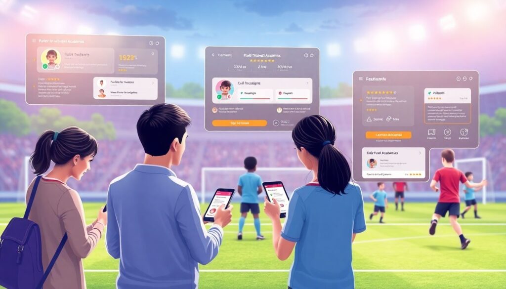 Где найти отзывы о футбольных академиях - иллюстрация