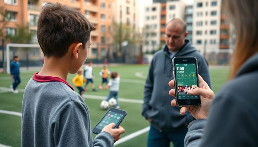 Этикет на футбольных тренировках для родителей - иллюстрация