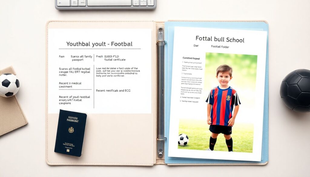 Какие документы понадобятся для записи в футбольную академию - иллюстрация