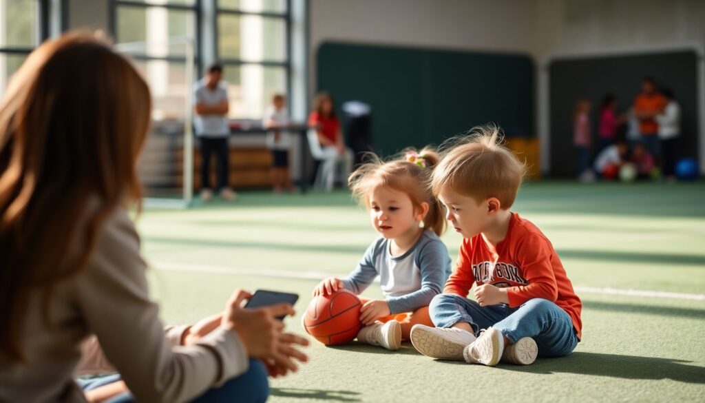 Ранний тренинг для юных чемпионов - иллюстрация