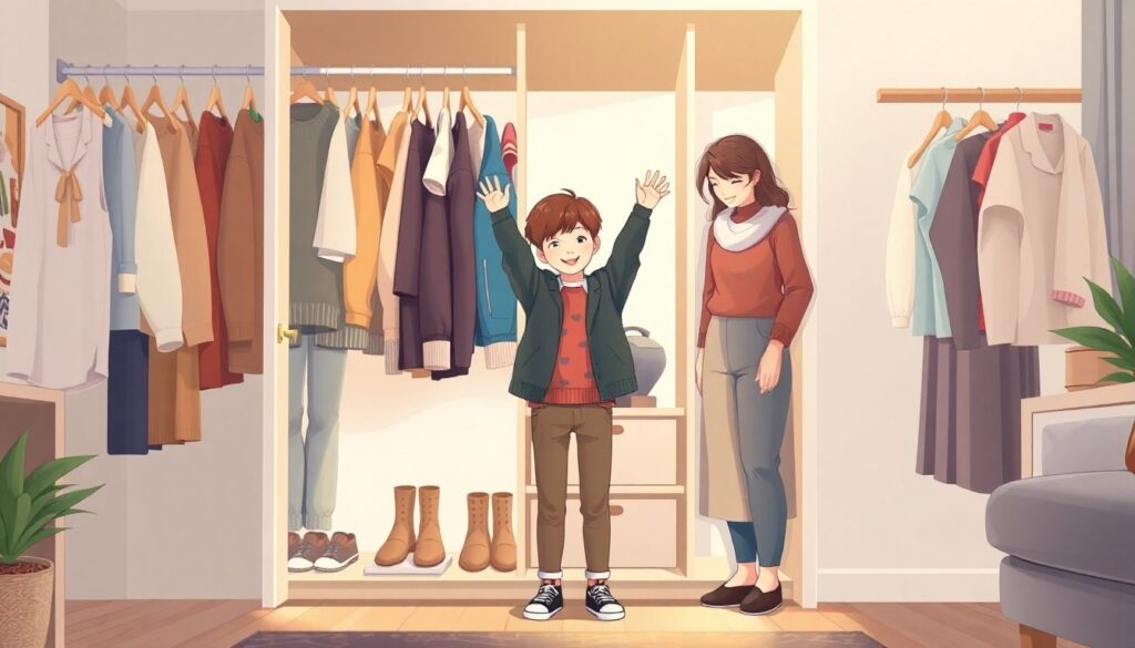 Подготовка ребенка к сезонной форме - иллюстрация