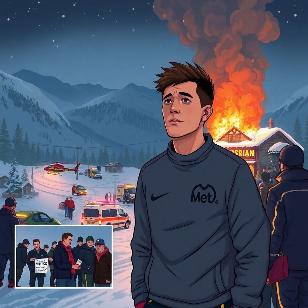 Защитник «Меца» Дос Сантос получил тяжелые ожоги в пожаре в Швейцарии