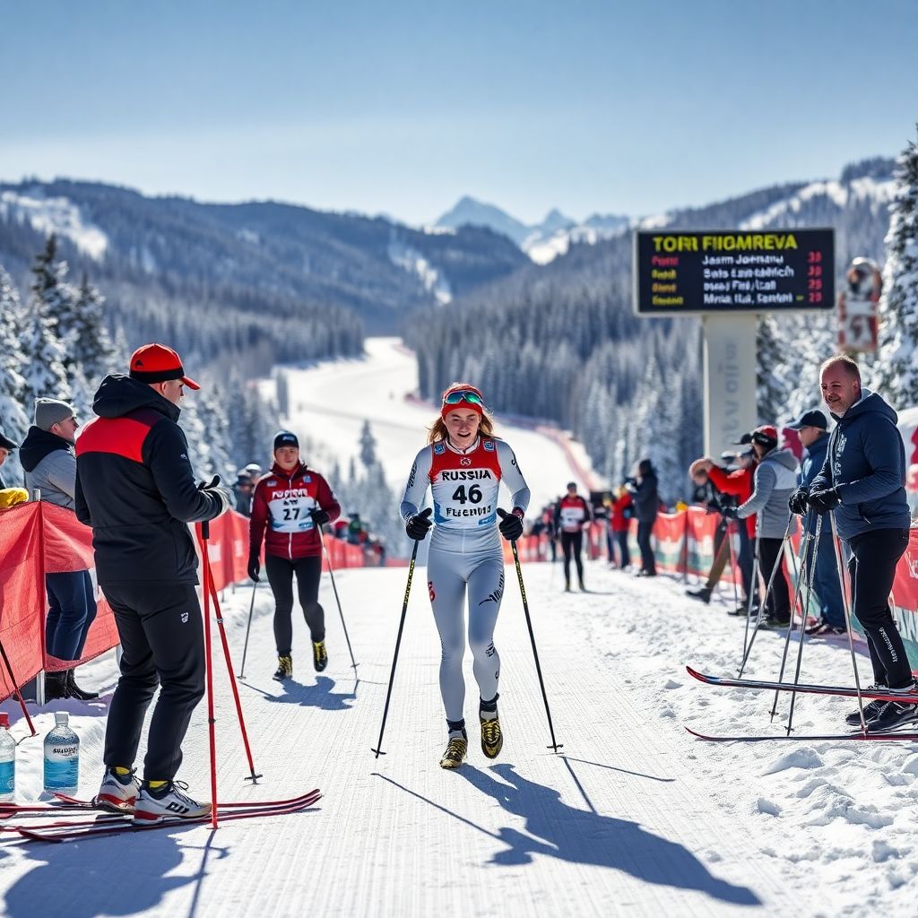 Дарья Непряева не прошла спринтерскую квалификацию Тур де Ски в Валь‑ди‑Фьемме
