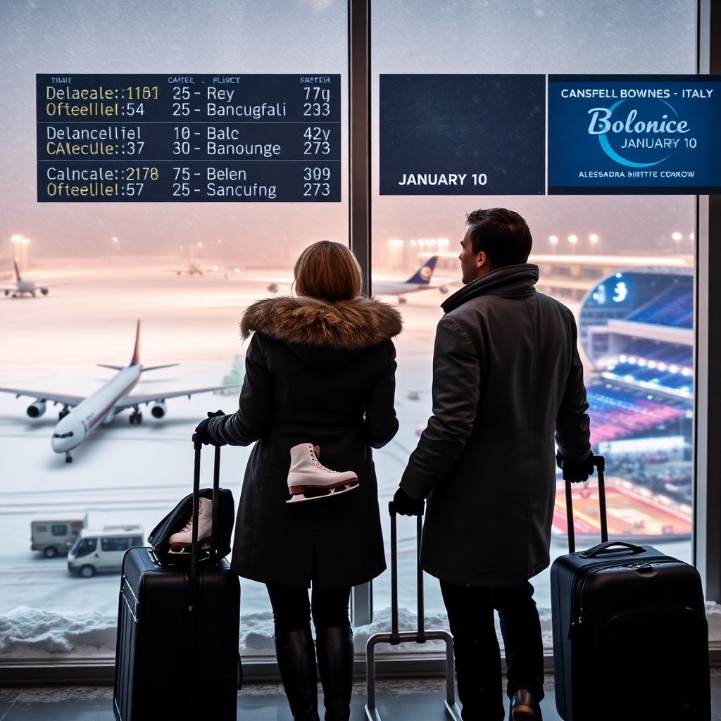 Фигуристы Бойкова и Козловский застряли в Москве из‑за снегопада перед bol on ice