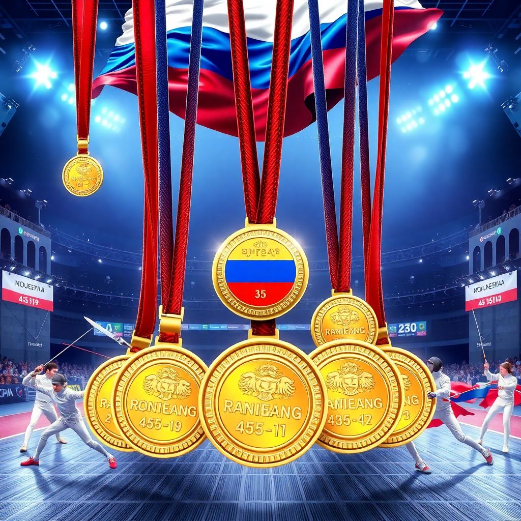 Шесть золотых медалей: юниорское российское фехтование возвращается в элиту