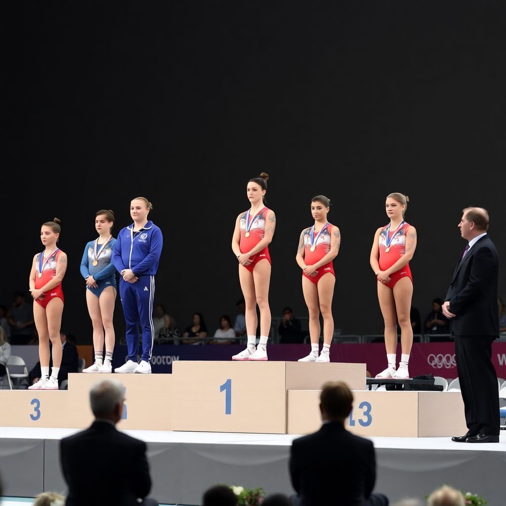 World gymnastics ужесточила правила поведения на церемониях награждения